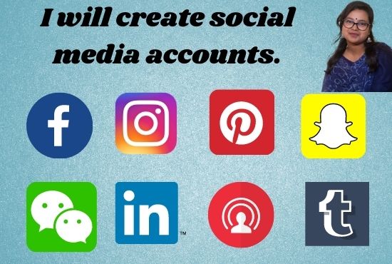 PictureI will create professional social media accounts for you and your business